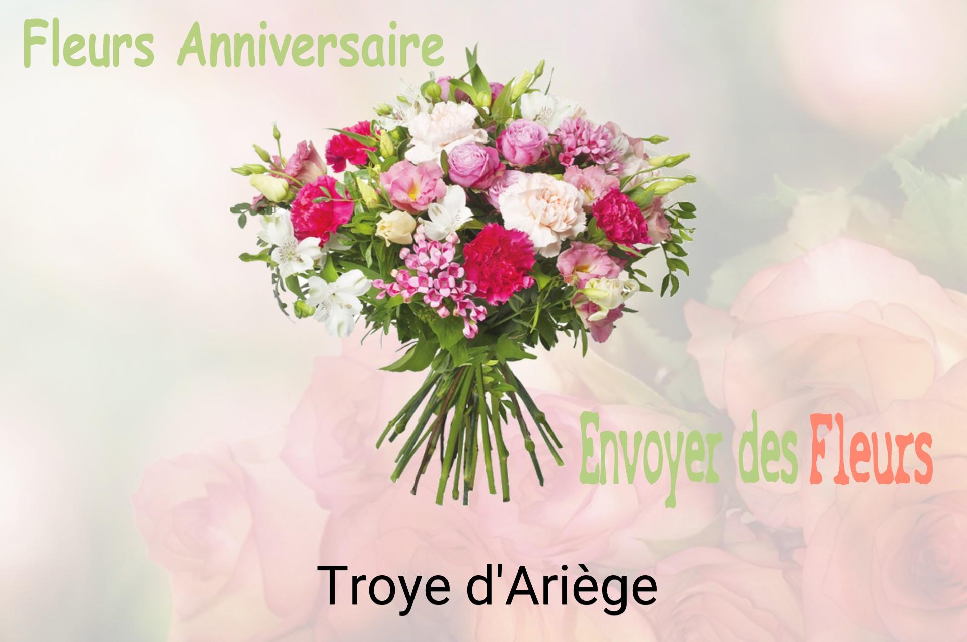 Bouquet de fleurs d’anniversaire livré à Troye-d'Ariège